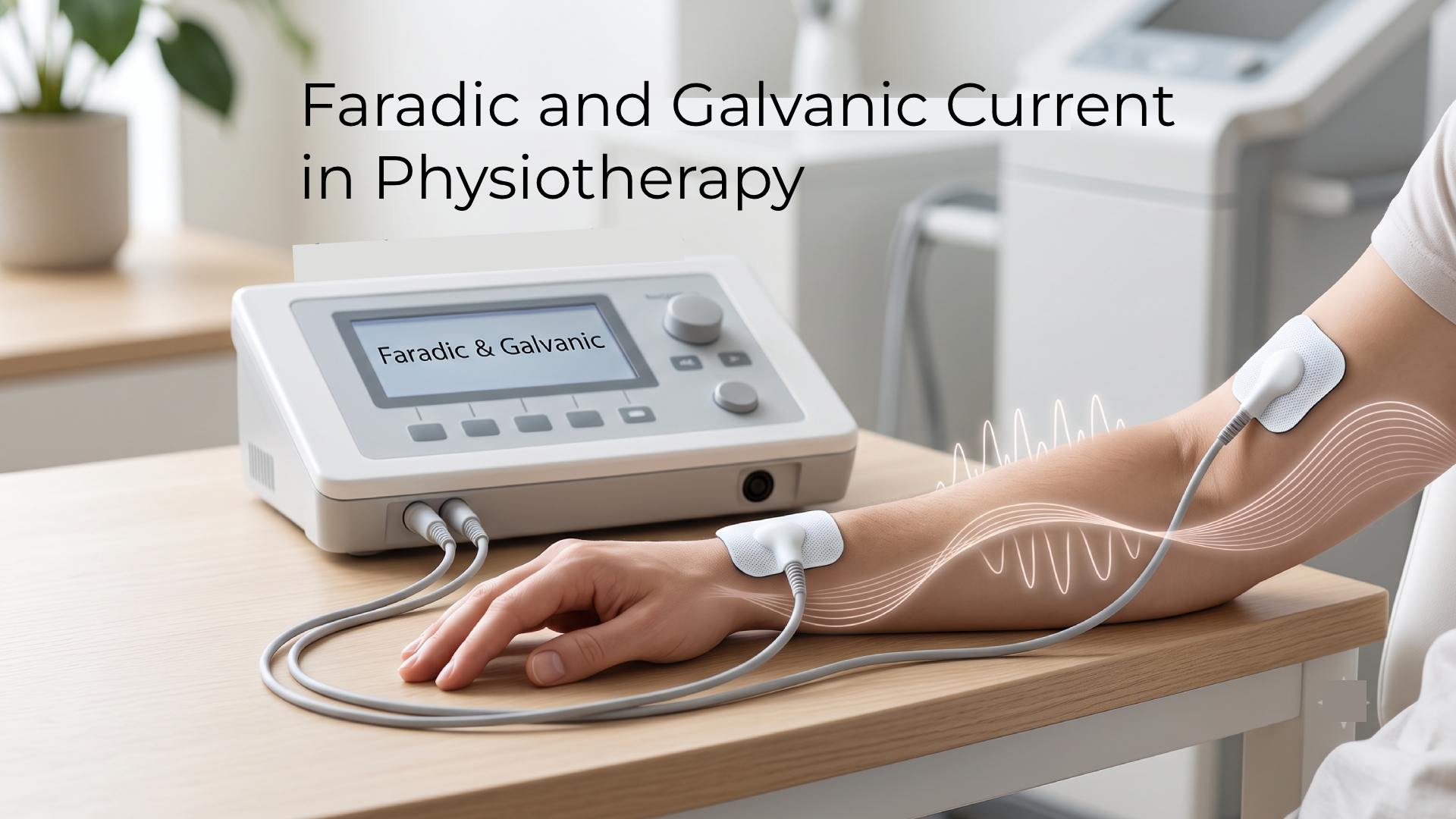 Faradic and Galvanic Current in Physio Care Guide 26